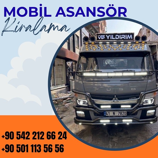 Fevzi Çakmak Mahallesi Mobil Asansör Kiralama