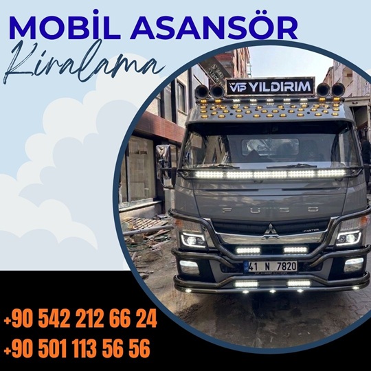 Kocasinan Merkez Mobil Nakliye Asansörü Kiralama