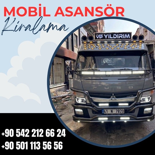 Soğanlı Mobil Asansör Kiralama