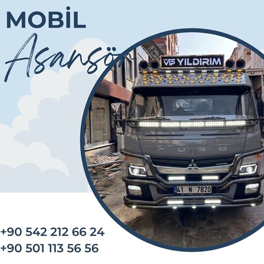 Yenibosna Mobil Asansör Kiralama