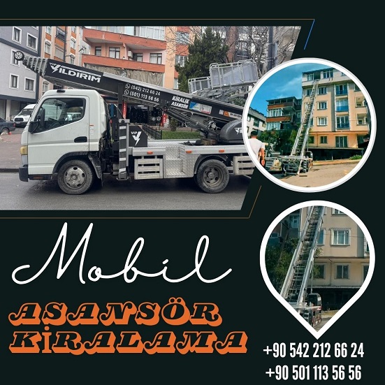 Zekeriyaköy Kiralık Mobil Asansör