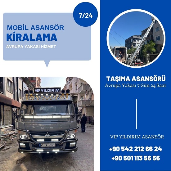 Sultangazi Mobil Asansör Kiralama Hizmetleri