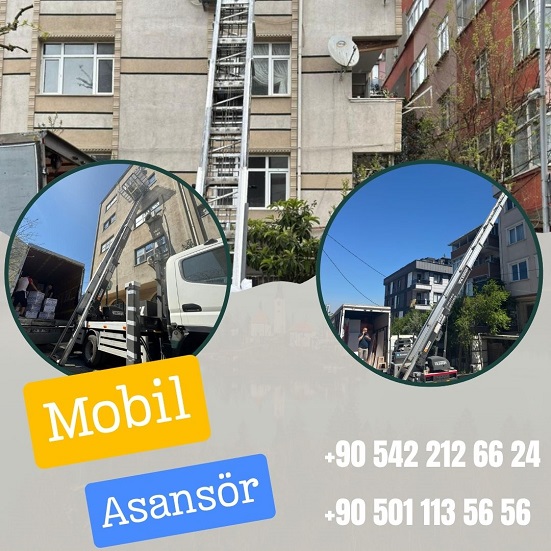 Tarabya Kiralık Mobil Asansörcü || 7/24 Hizmet