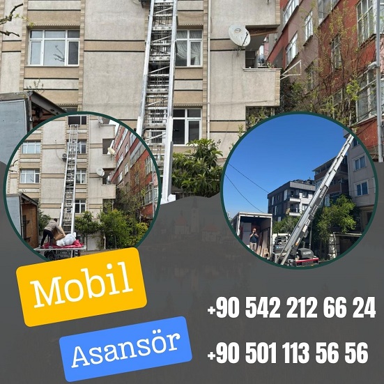 Sarıyer Eşya Taşıma Mobil Asansör Kiralama