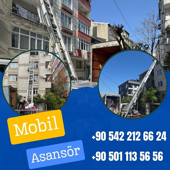 Küçükçekmece Mobil Asansör ve Nakliyat Hizmetleri