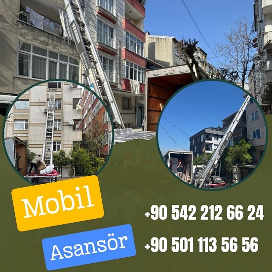 Kâğıthane Kiralık Mobil Asansör