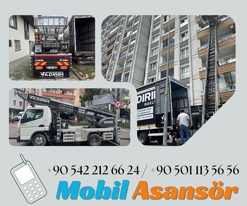Bahçeşehir Kiralık Mobil Asansör